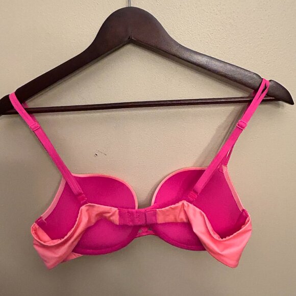 Victoria's Secret Women Very Sexy Padded Demi Pink/Peach 34C - Picture 2 of 16